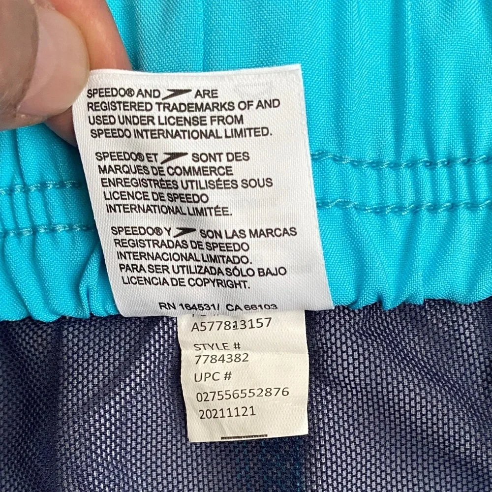 Speedo Men's Swimm Shorts in Blue and Black